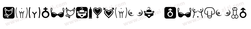 FontefSymbols Regular字体转换
